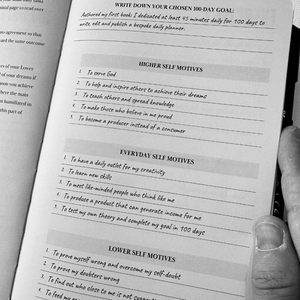 100-Day Goal Daily Planner