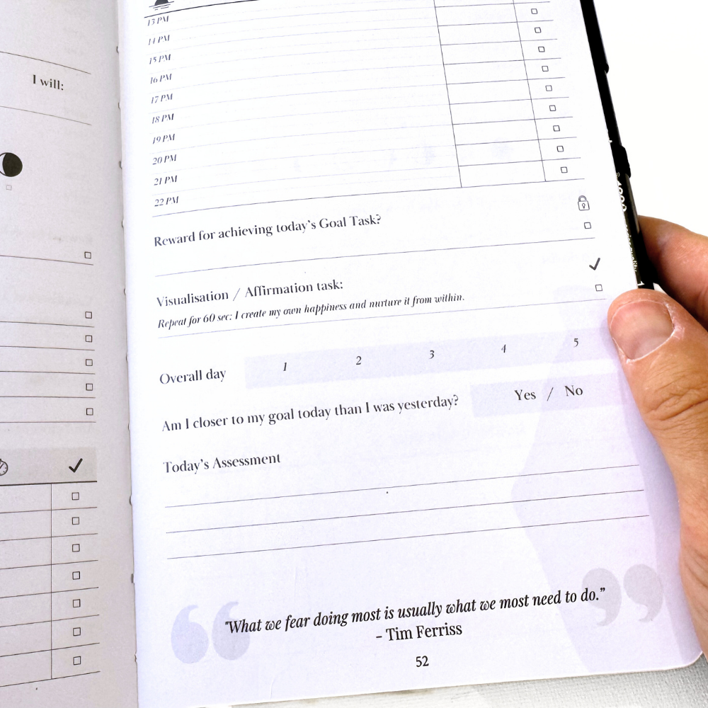 100-Day Goal Daily Planner