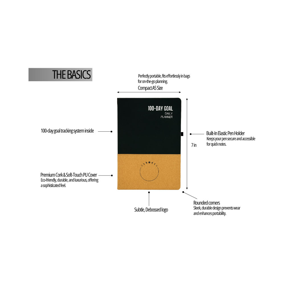 100-Day Goal Daily Planner