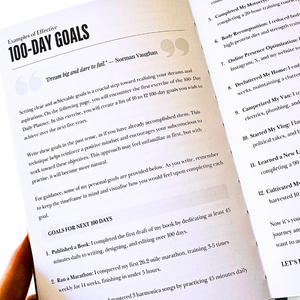 100-Day Goal Daily Planner